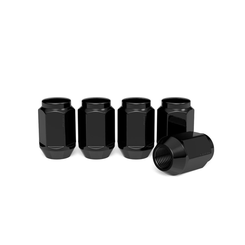 M12x1.5 Lug Nuts (Ford) - Pack of 24 - Rocktrix Offroad - M12x1.5 Lug Nuts (Ford) - Pack of 24 - Bulge Lug Nuts / Black