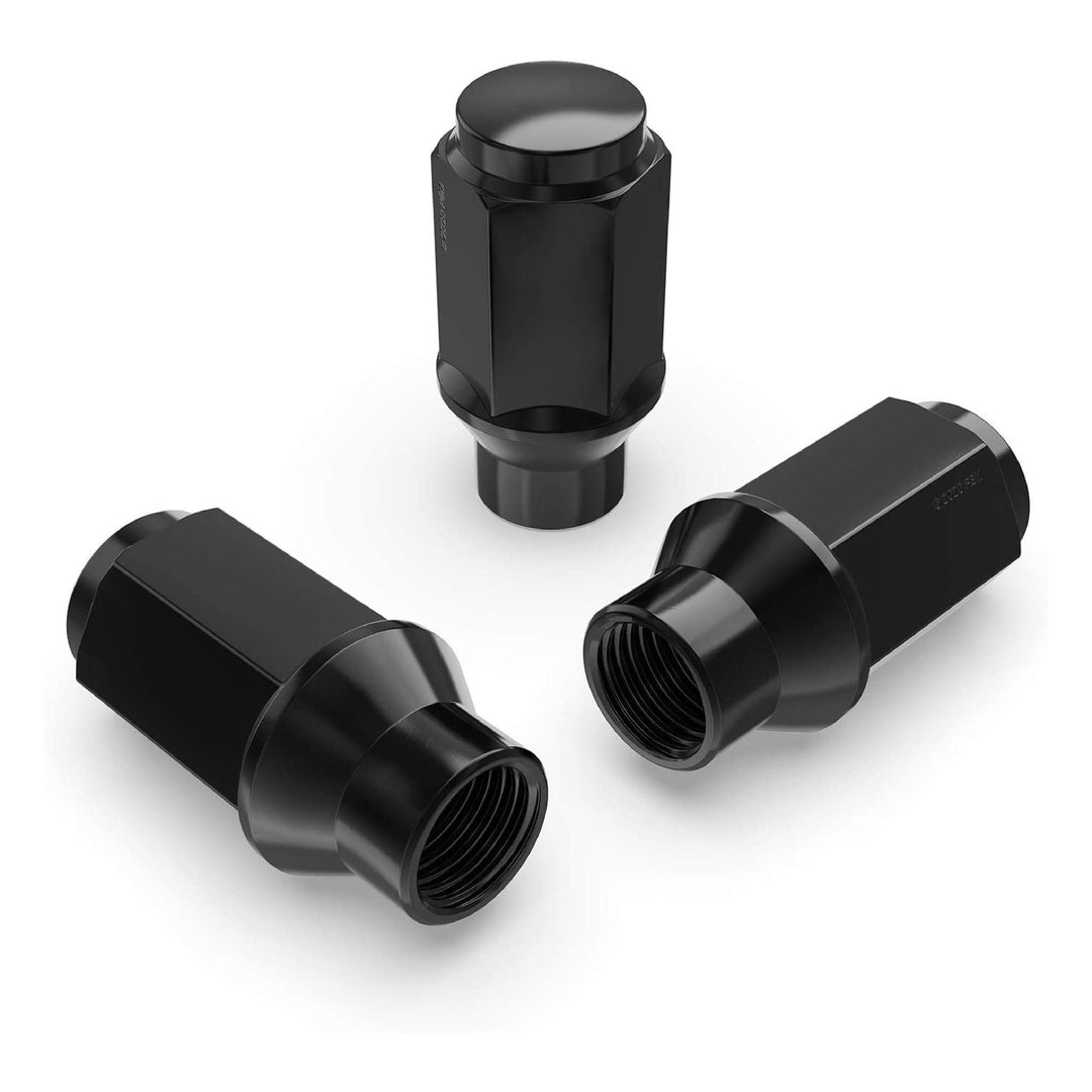 M12x1.5 ET Lug Nuts (Toyota/Lexus) - Pack of 24 - Rocktrix Offroad - M12x1.5 ET Lug Nuts (Toyota/Lexus) - Pack of 24 - Bulge ET Lug Nuts / Black