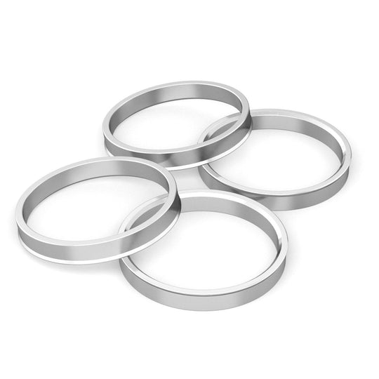 Hub Centering Rings for 106.1mm Wheels (4pcs) - Rocktrix Offroad - Hub Centering Rings for 106.1mm Wheels (4pcs) - Aluminum / 78.1mm to 106.1mm