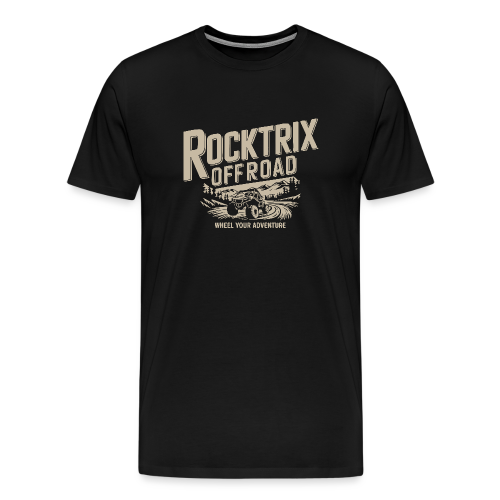 Rocktrix Offroad ATV UTV Short Sleeve Tee t-shirt - Black