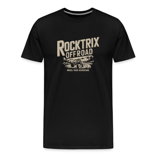 Rocktrix Offroad ATV UTV Short Sleeve Tee t-shirt - Black
