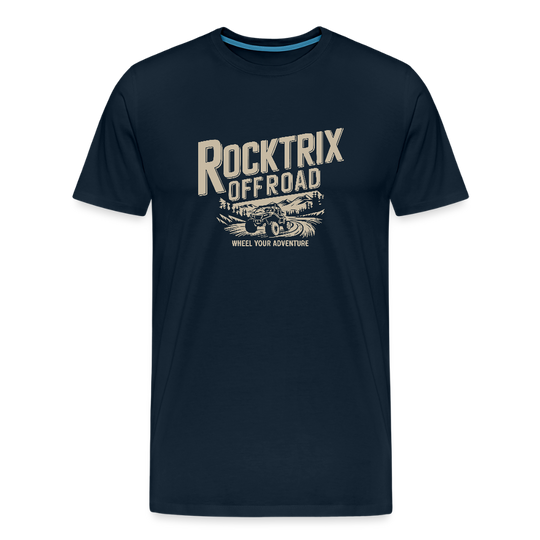 Rocktrix Offroad ATV UTV Short Sleeve Tee t-shirt -Deep Navy