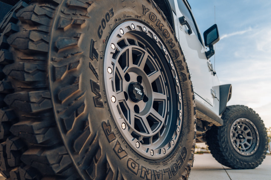 RockTrix Wheel Center Cap Rugged on RT114 rim