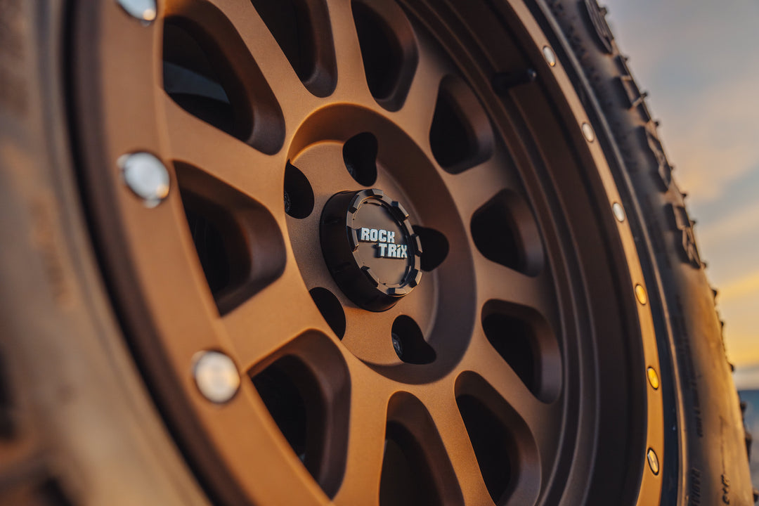RockTrix Wheel Center Cap Rugged on RT111 rim