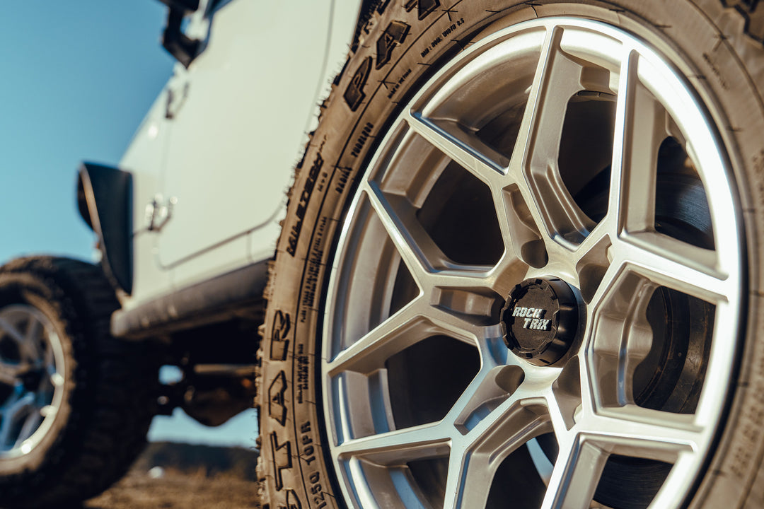 RockTrix Wheel Center Cap Rugged on RT105 rim