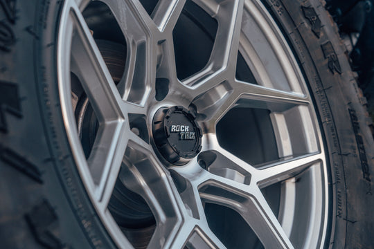 RockTrix Wheel Center Cap Rugged on RT105 rim