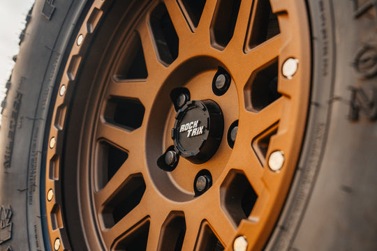 RockTrix Wheel Center Cap Rugged on RT111 rim