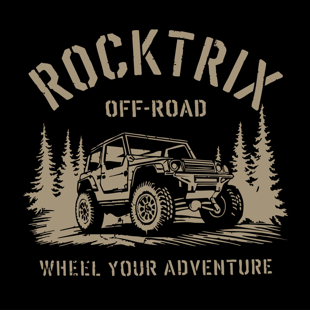 Rocktrix Offroad Woodsy Short Sleeve Tee - Black T-shirt