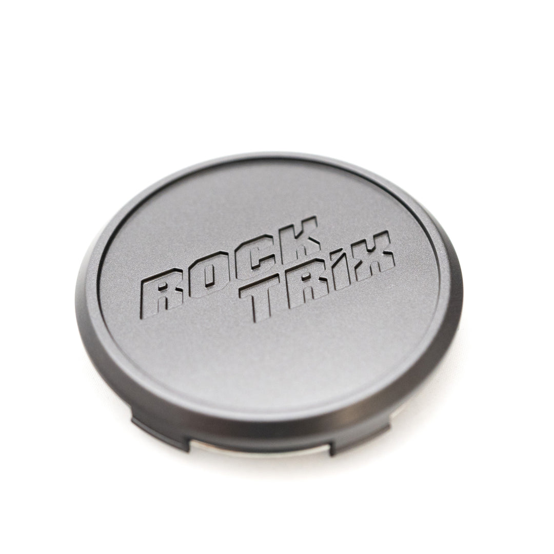 Rocktrix wheel center cap (centercap) Flat Recessed - Matte Gunmetal