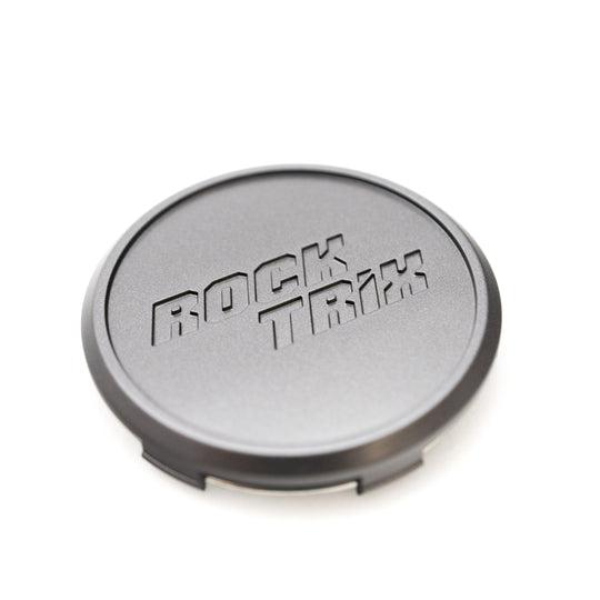 Rocktrix wheel center cap (centercap) Flat Recessed - Matte Gunmetal