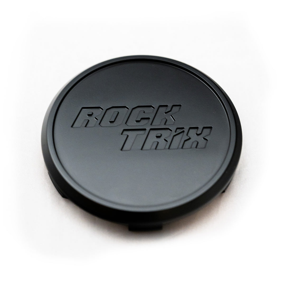 Rocktrix wheel center cap (centercap) Flat Recessed - Matte Black