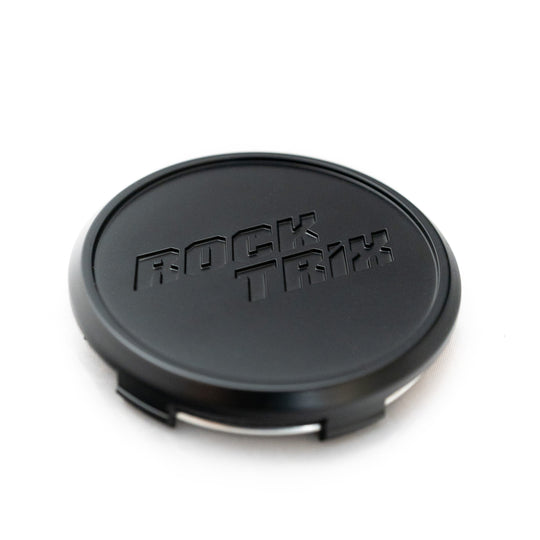 Rocktrix wheel center cap (centercap) Flat Recessed - Matte Black