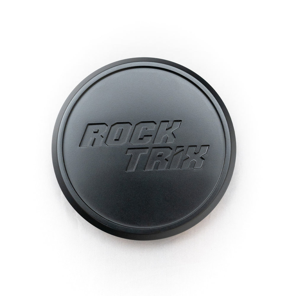 Rocktrix wheel center cap (centercap) Flat Recessed - Matte Black