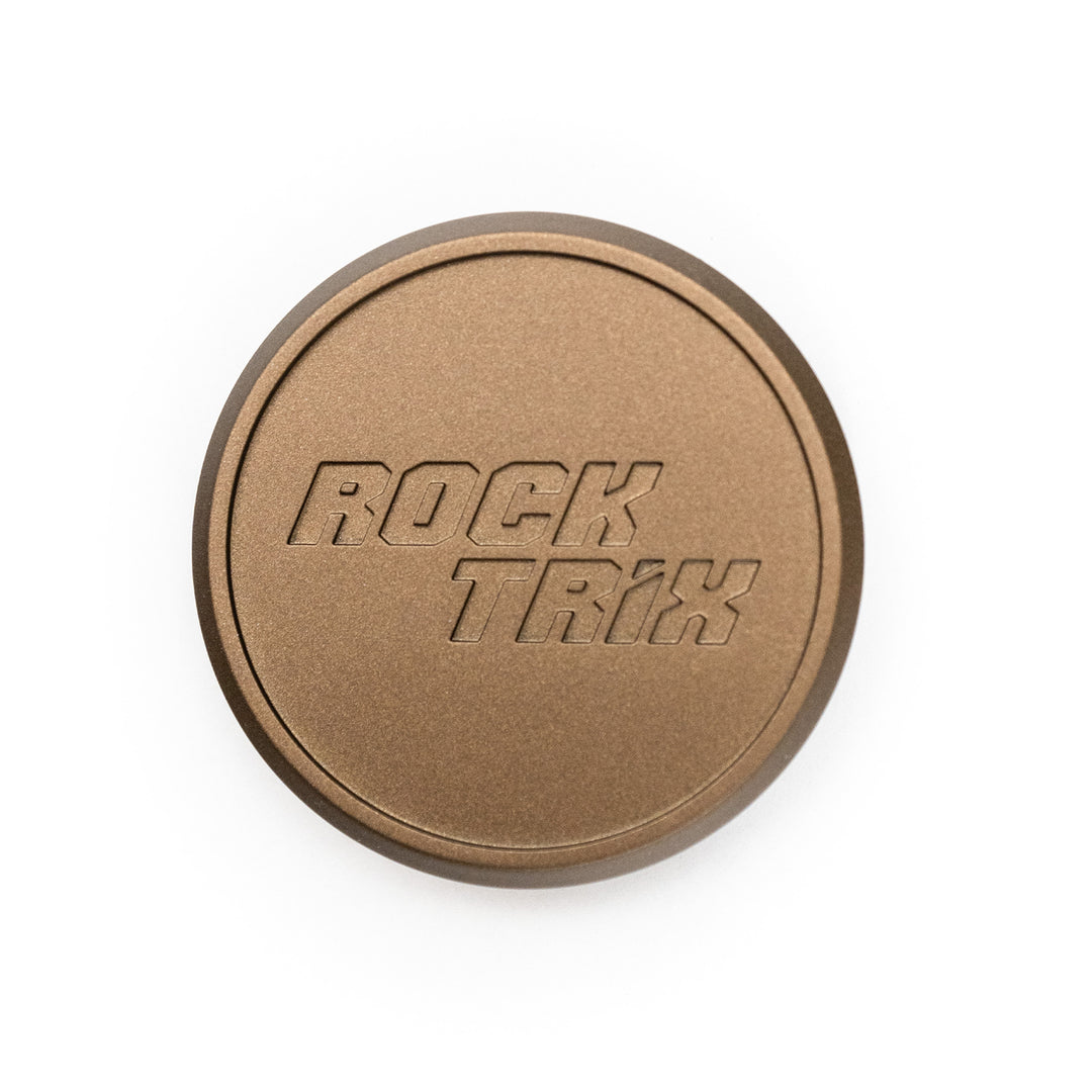 Rocktrix wheel center cap (centercap) Flat Recessed - Matte Bronze