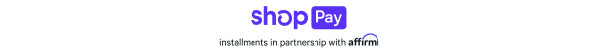 Shop Pay Installment with Affirm logo