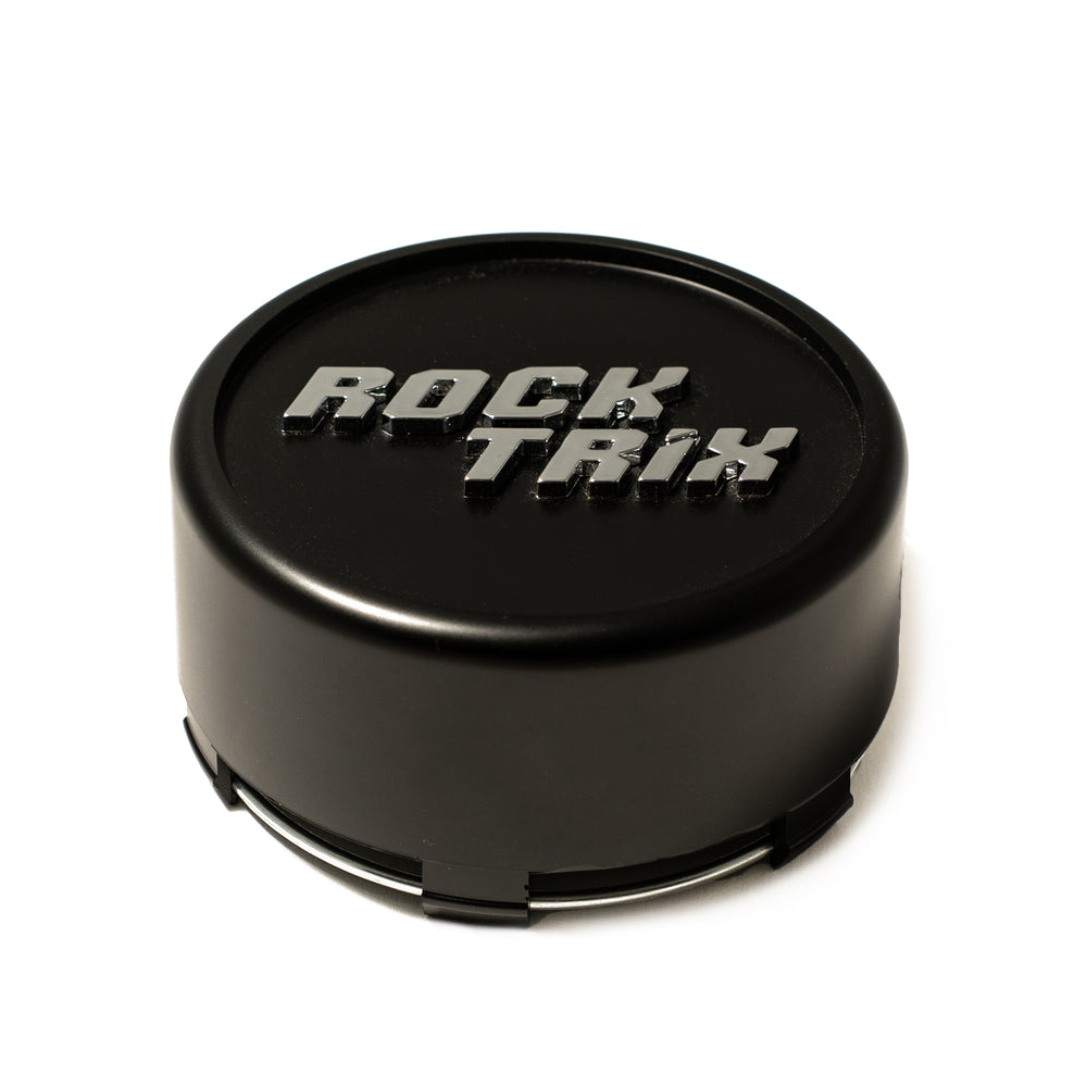 RockTrix Wheel Center Cap - Embossed. Black