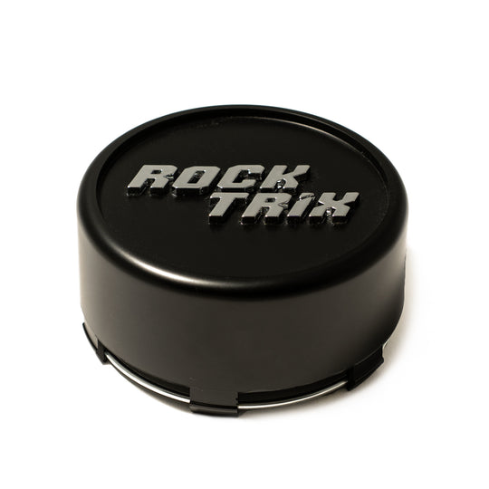 RockTrix Wheel Center Cap - Embossed. Black