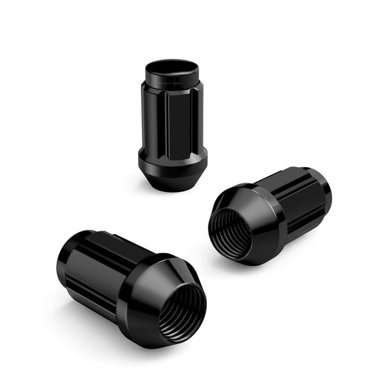 M12x1.25 Spline Lug Nuts (ATV/UTV) - Pack of 20 - Rocktrix Offroad - M12x1.25 Spline Lug Nuts (ATV/UTV) - Pack of 20 - Spline Closed Cone Lug Nuts / Black