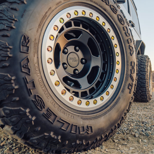 Rocktrix Wheel Center Cap Flat Recessed Matte Black low profile centercap on RT115BL rim 