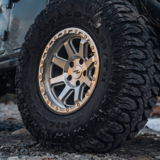 Rocktrix Wheel Center Cap Metal Silver on RT116 rim