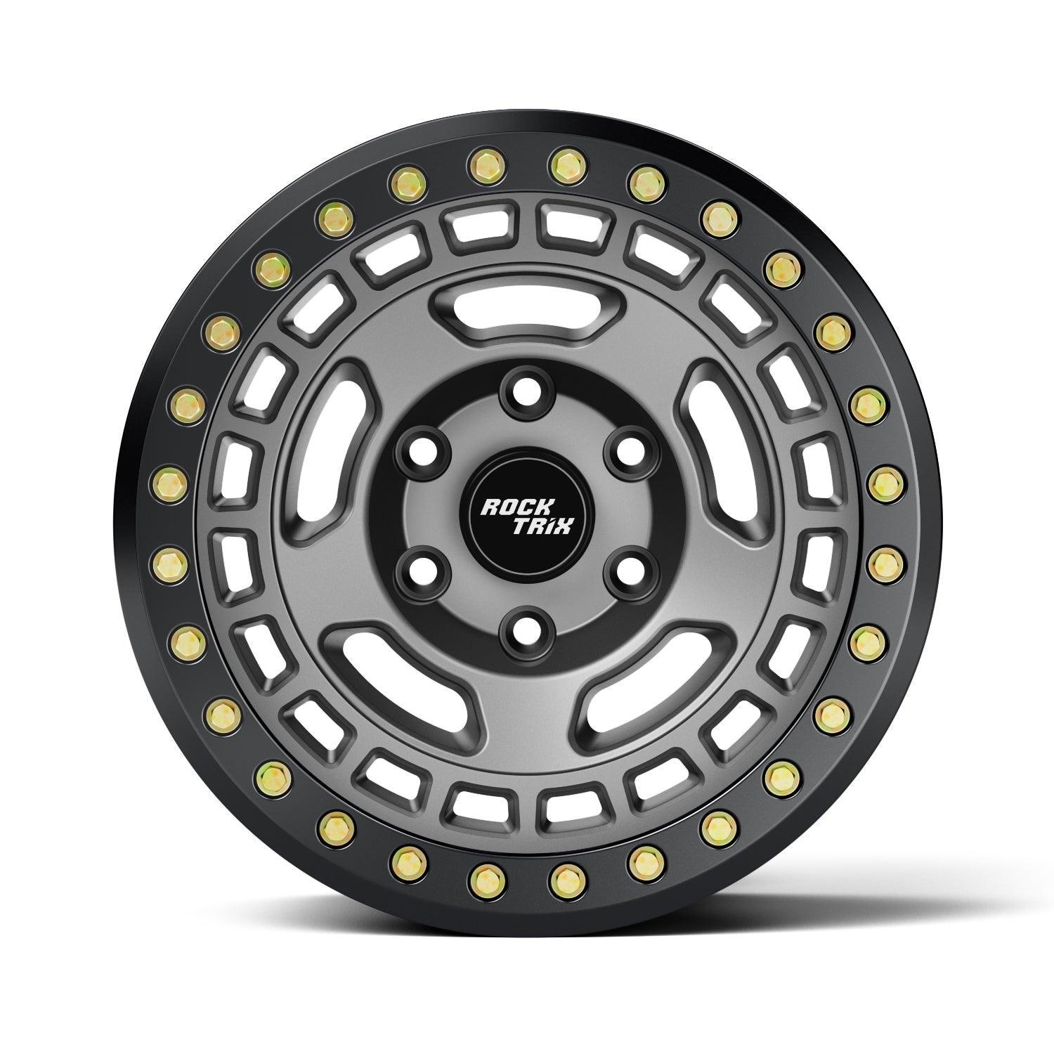 Rocktrix RT115BL - Modern 5 Spoke Beadlock, 17x9 Wheels – Rocktrix