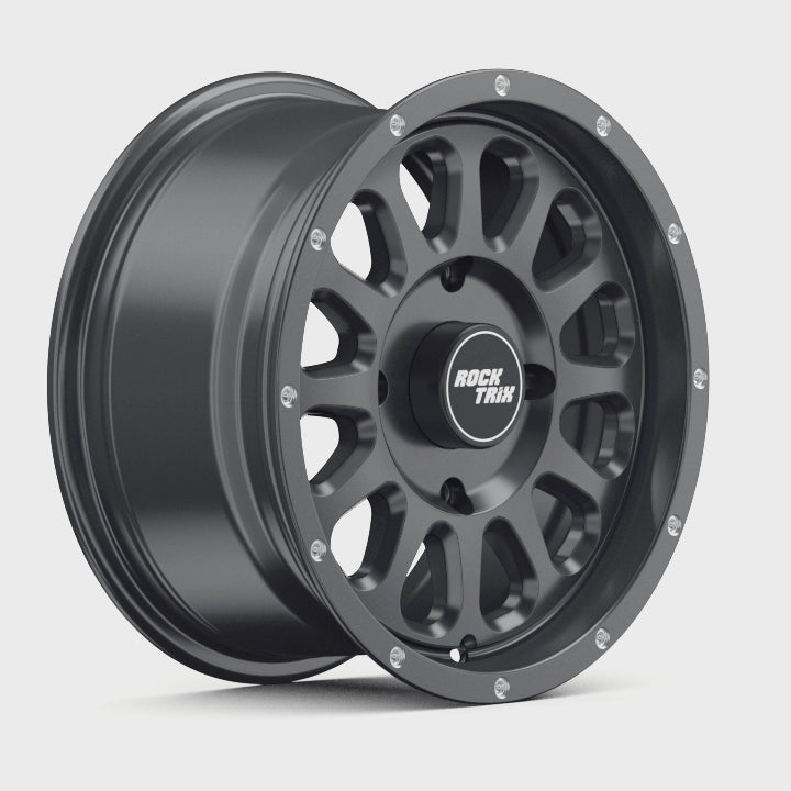 Rocktrix Offroad Wheel RT111 ATV 14x7 rim, Matte Black  