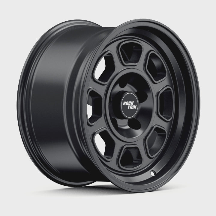 Rocktrix RT119 - Eight Spoke Bordered Windows, 17x9 Wheels