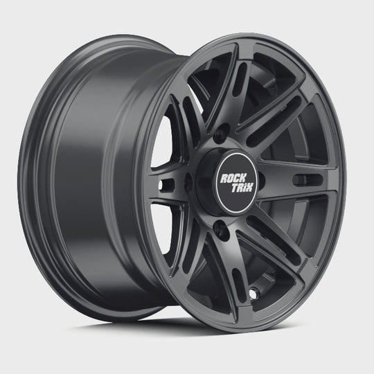 Rocktrix Offroad ATV UTV Wheel RT103 12x7, 14x7, 15x7, ET-30, ET-10 Black rim