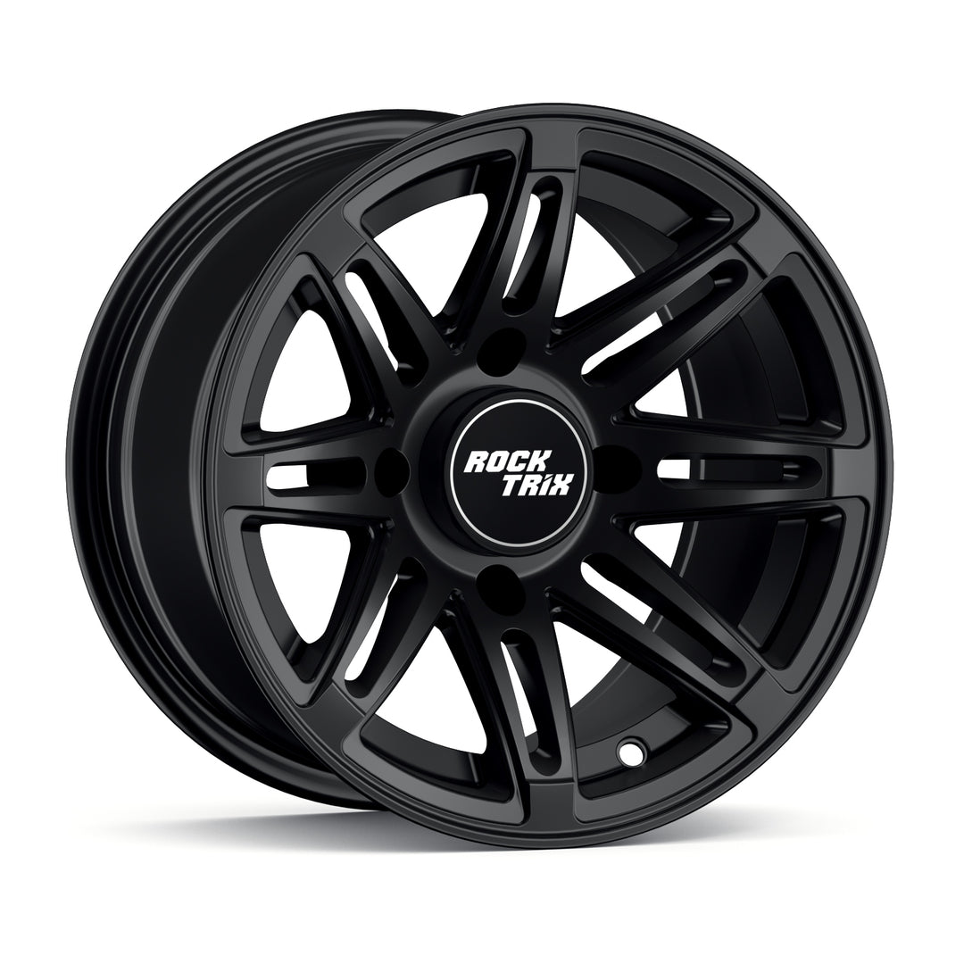 Rocktrix Offroad ATV UTV Wheel RT103 12x7 ET-47 Black rim