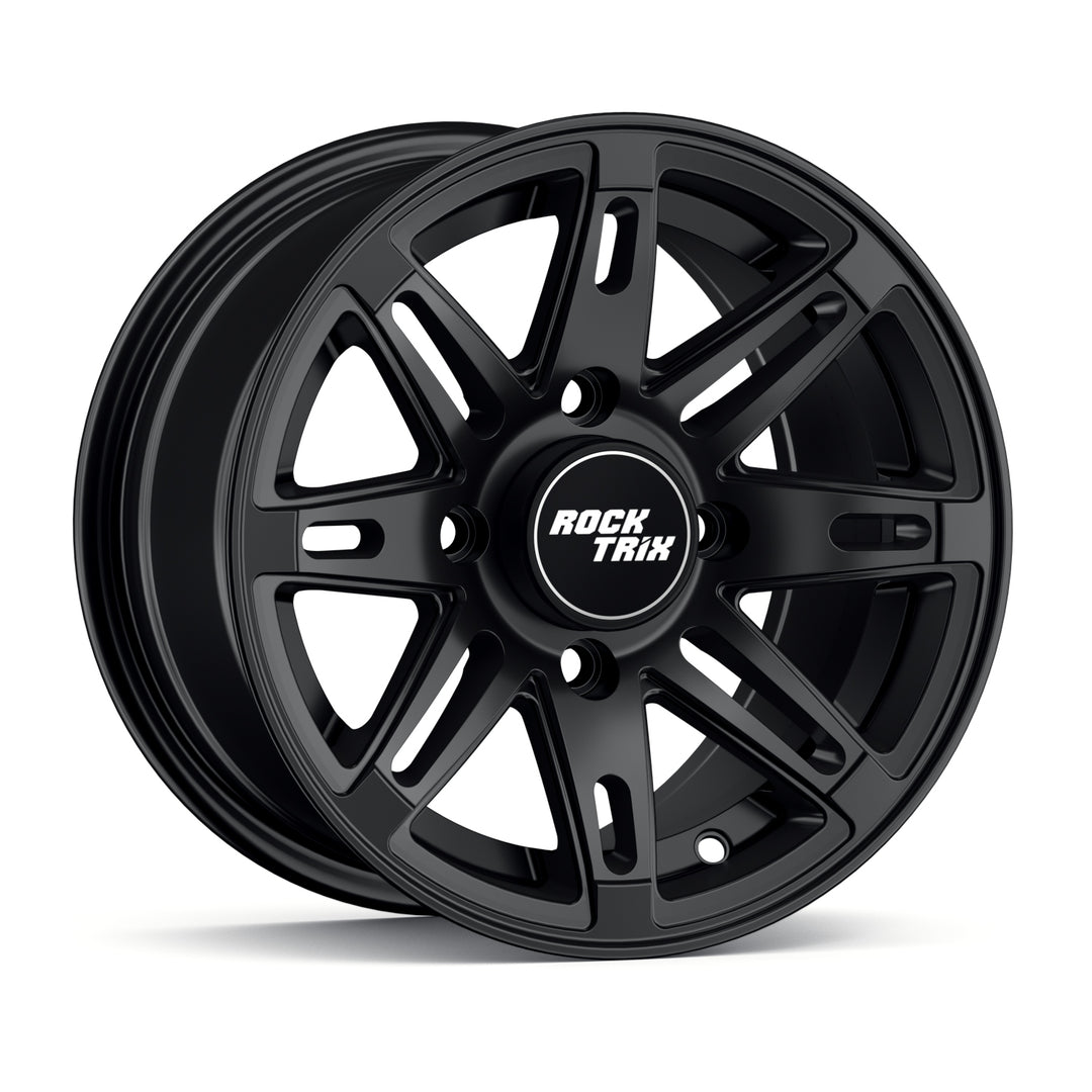 Rocktrix Offroad ATV UTV Wheel RT103 12x7, 14x7, 15x7, ET-30, ET-10 Black rim