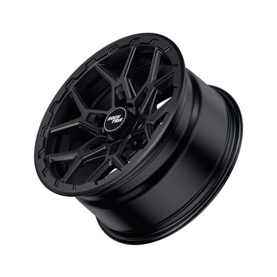 Rocktrix Offroad Wheels - RT107 - Matte Black  6x135, 87.1, 17x8.5,  ET 0 (4.75") Rims for Ford F150, Bronco Raptor. 6x139.7, 106.1, 17x8.5, ET25 (5.73") for Toyota, Lexus
