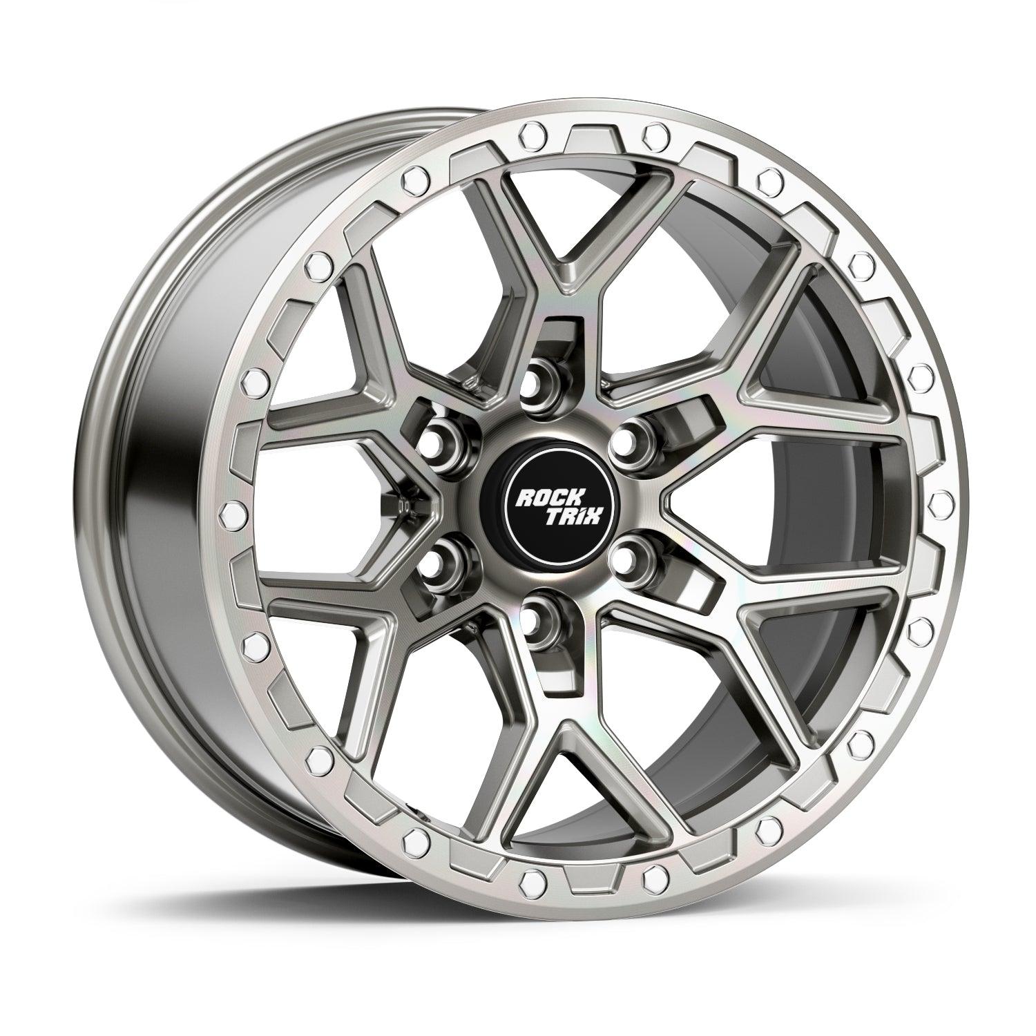 Rocktrix RT107 - Six Split Spoke Mesh, 17x9 18x9 20x9 Wheels