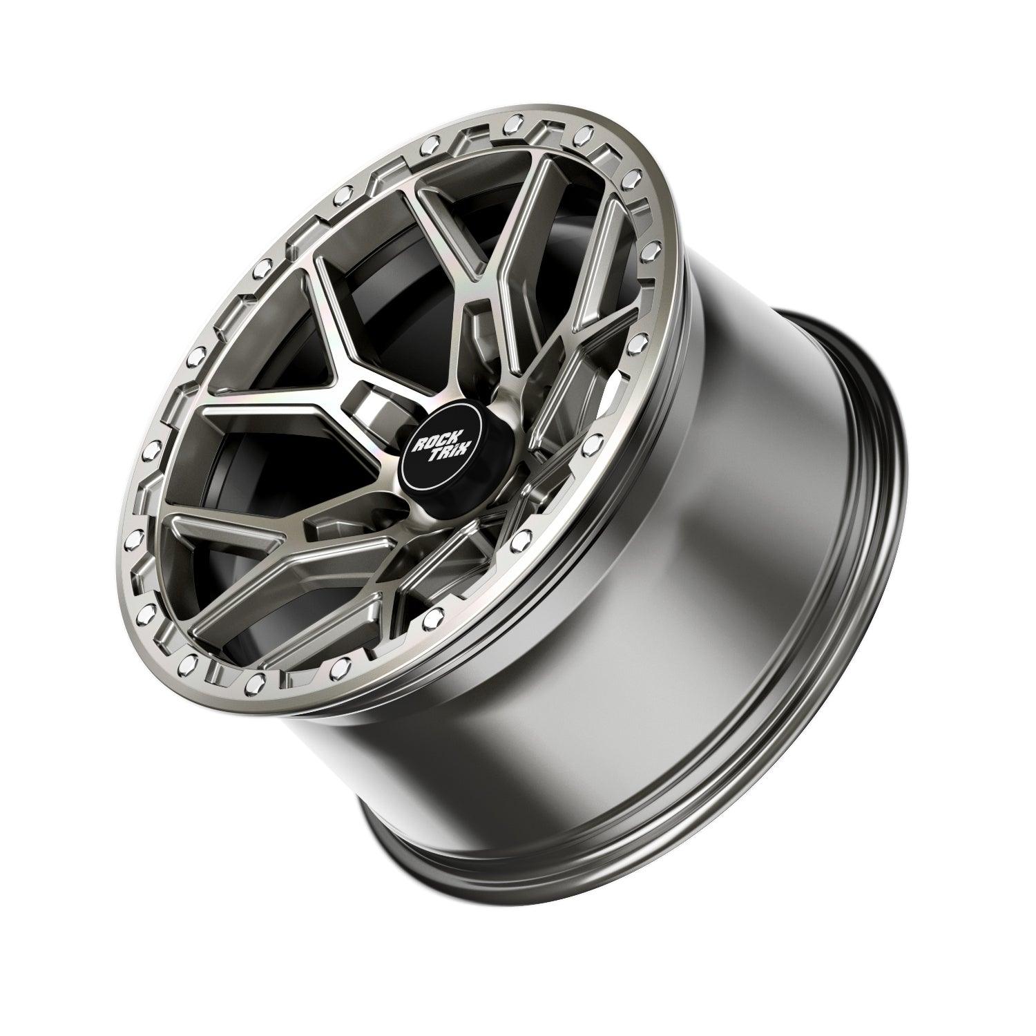 Rocktrix RT107 - Six Split Spoke Mesh, 17x9 18x9 20x9 Wheels
