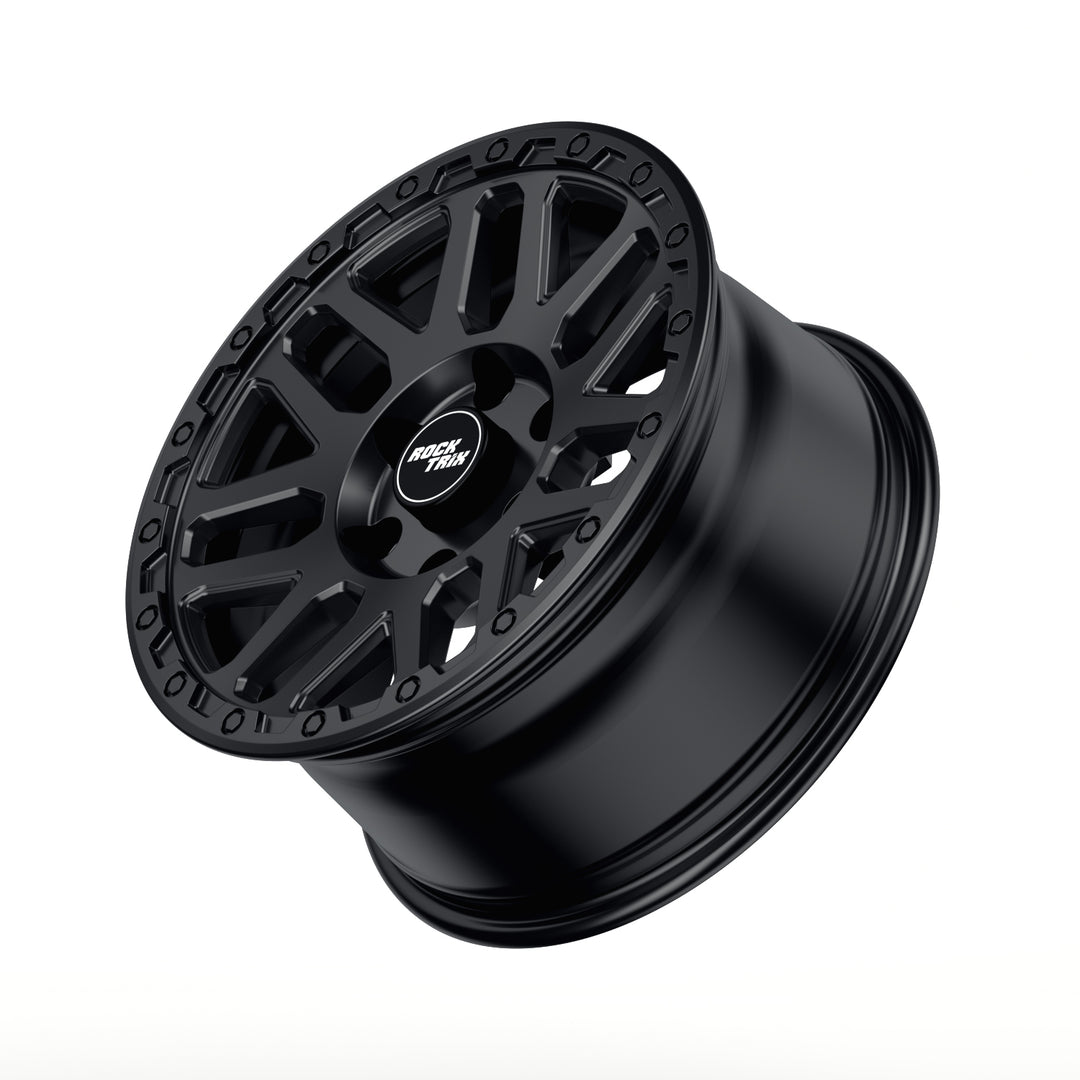 Rocktrix Offroad Wheels RT110 Matte Black  6-Lug rim size 17x8.5 for Toyota Lexus Ford F150 Bronco