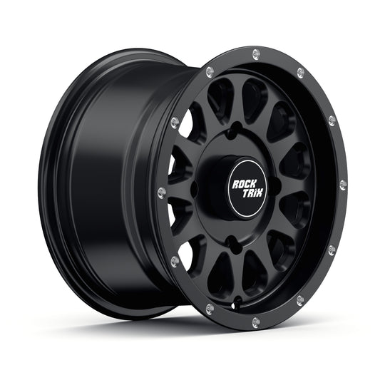 Rocktrix Offroad Wheel RT111 ATV 12x7 rim, Matte Black  