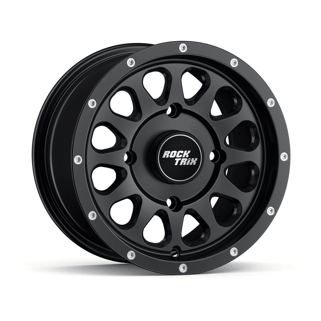 Rocktrix Offroad Wheel RT111 ATV 12x7 rim, Matte Black  