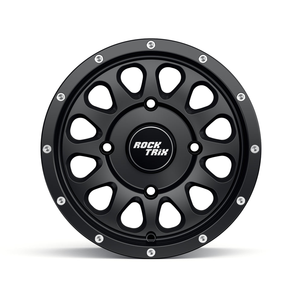 Rocktrix Offroad Wheel RT111 ATV 12x7 rim, Matte Black  