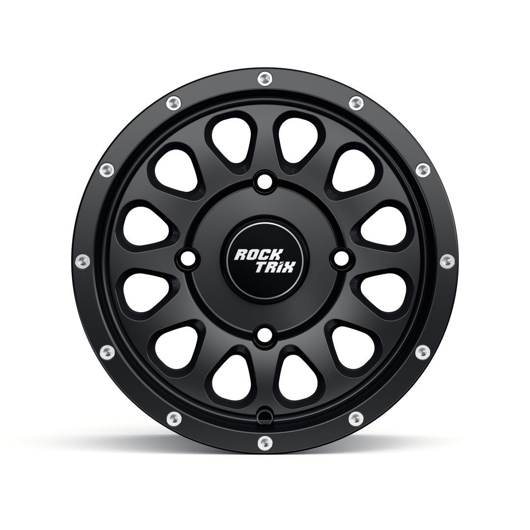 Rocktrix Offroad Wheel RT111 ATV 12x7 rim, Matte Black  