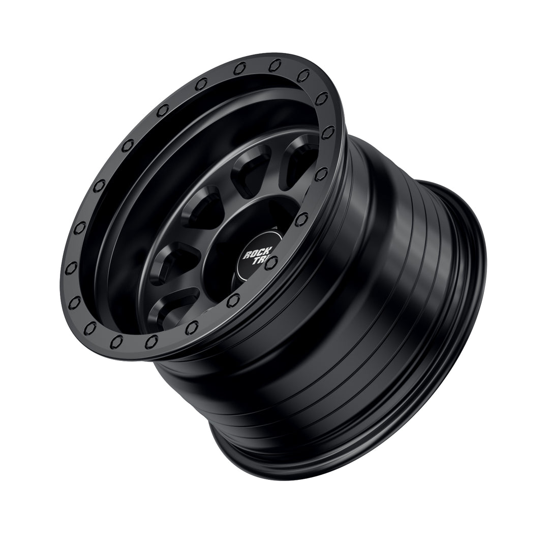 Rocktrix Offroad Wheels RT111 Matte Black  5x114.3 71.5 15x10 for Jeep Wrangler YJ, TJ, Cherokee XJ, Grand Cherokee ZJ