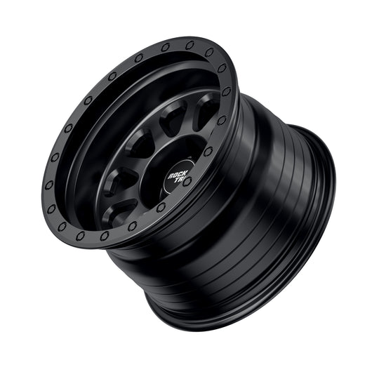 Rocktrix Offroad Wheels RT111 Matte Black  5x114.3 71.5 15x10 for Jeep Wrangler YJ, TJ, Cherokee XJ, Grand Cherokee ZJ