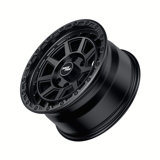 Rocktrix Offroad Wheels - RT114 - Matte Black  6x135, 87.1, 17x8.5,  ET 0 (4.75") Rims for Ford F150, Bronco Raptor. 6x139.7, 106.1, 17x8.5, ET25 (5.73") for Toyota, Lexus