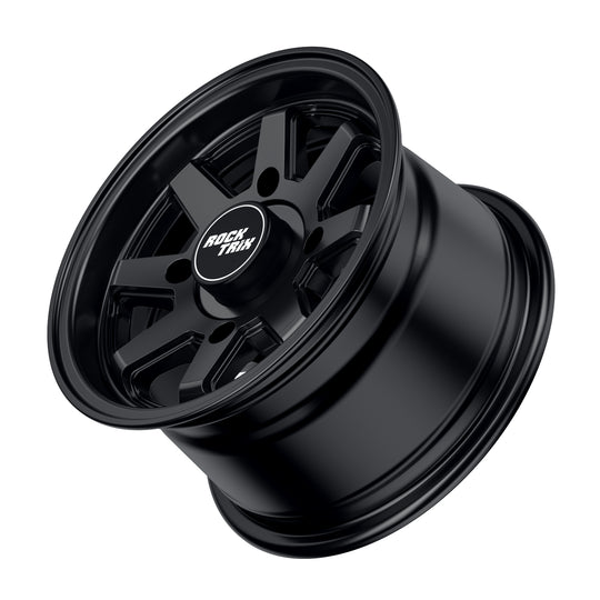 Rocktrix Offroad Wheel - RT116 ATV - 8 Straight Spokes 12x7 ATV UTV rim - Matte Black