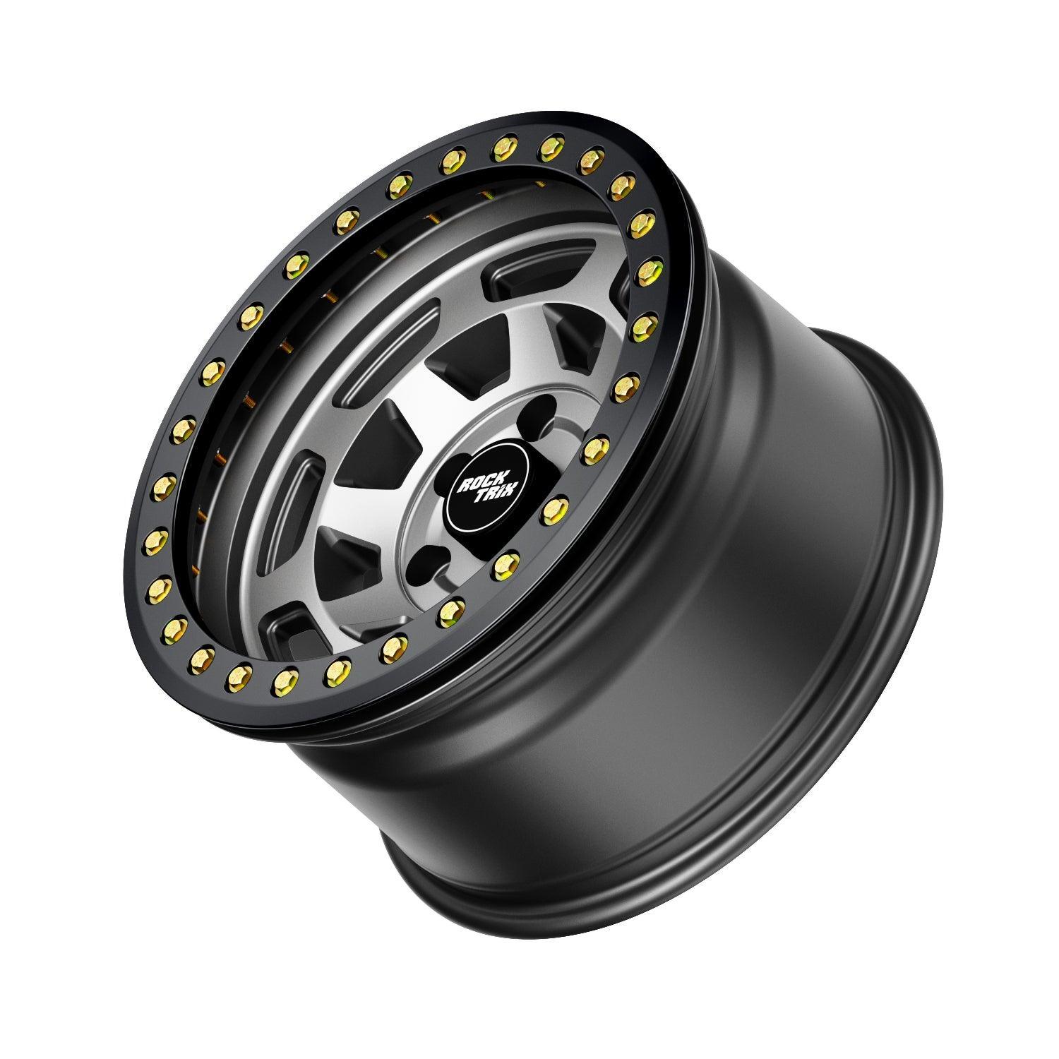 Rocktrix RT117BL - Double 8 Spoke Beadlock, 17x9 Wheels – Rocktrix