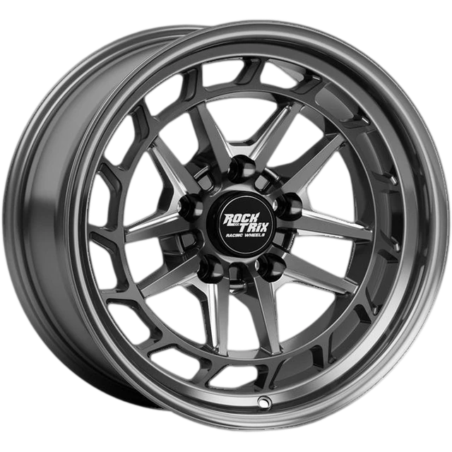 Rocktrix RT118 wheel in Milled Gloss Gunmetal