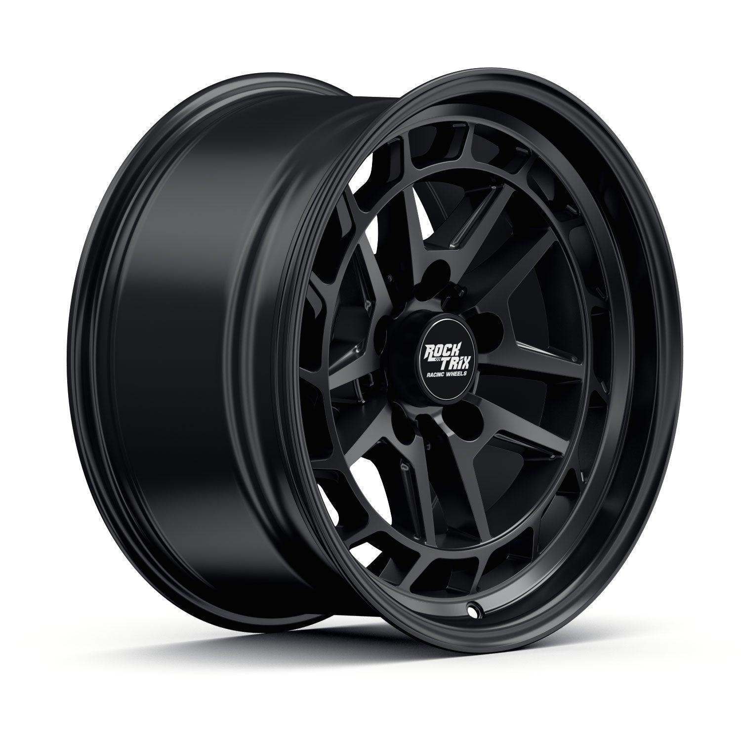Rocktrix RT118 - 5 Split Spoke Angular Aerofin, 17x9 Wheels