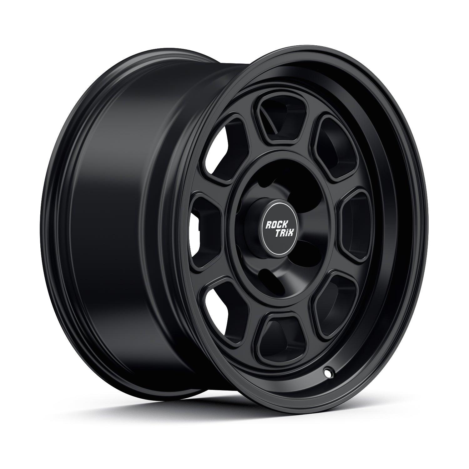 Rocktrix RT119 - Eight Spoke Bordered Windows, 17x9 Wheels