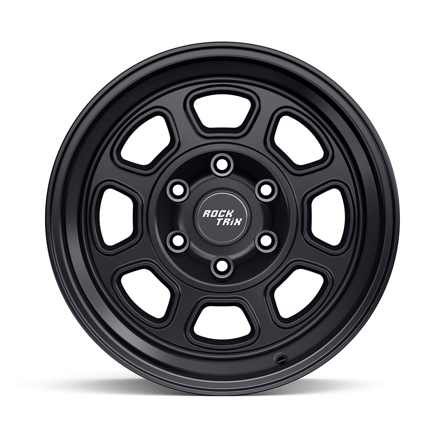 Rocktrix RT119 - Eight Spoke Bordered Windows, 17x9 Wheels