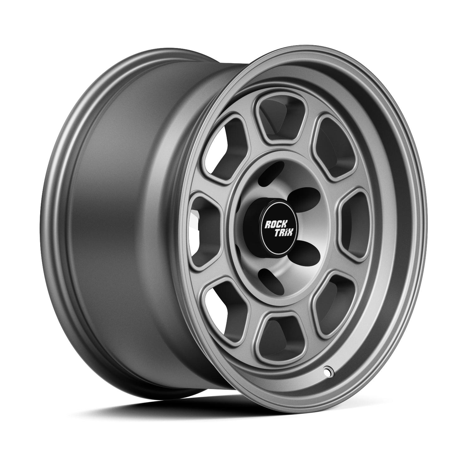 Rocktrix RT119 - Eight Spoke Bordered Windows, 17x9 Wheels