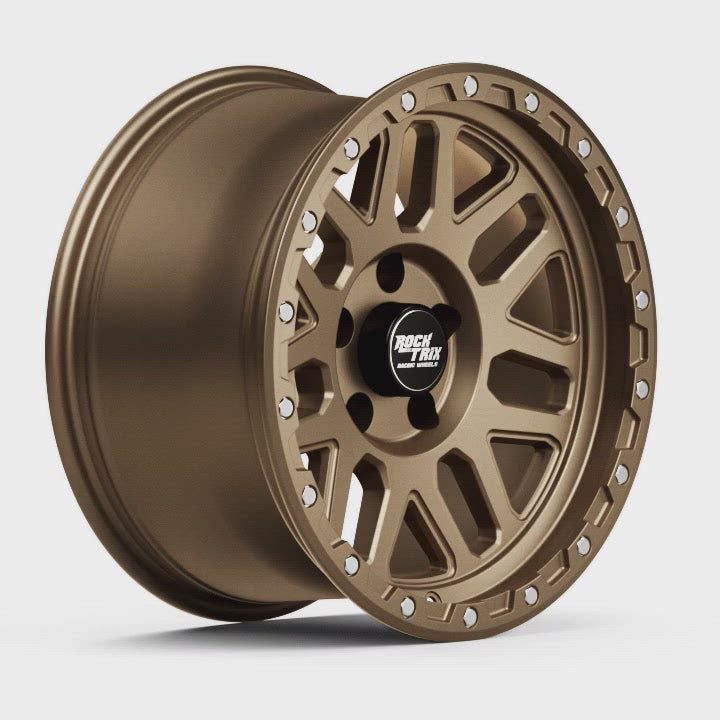 Rocktrix RT110 - Classic Seven Split Spoke Mesh, 17x9 Wheels