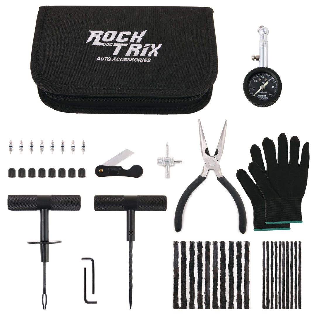 RockTrix Tire Repair Kit 48 pcs